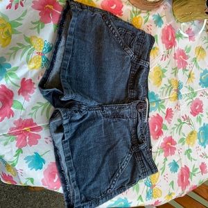 jean short shorts